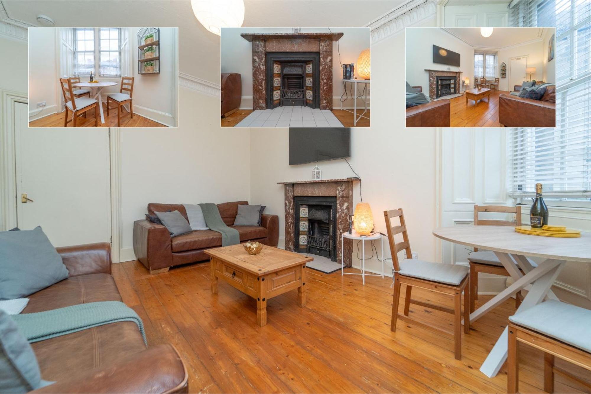 Large Corner Apartment Edinburgh