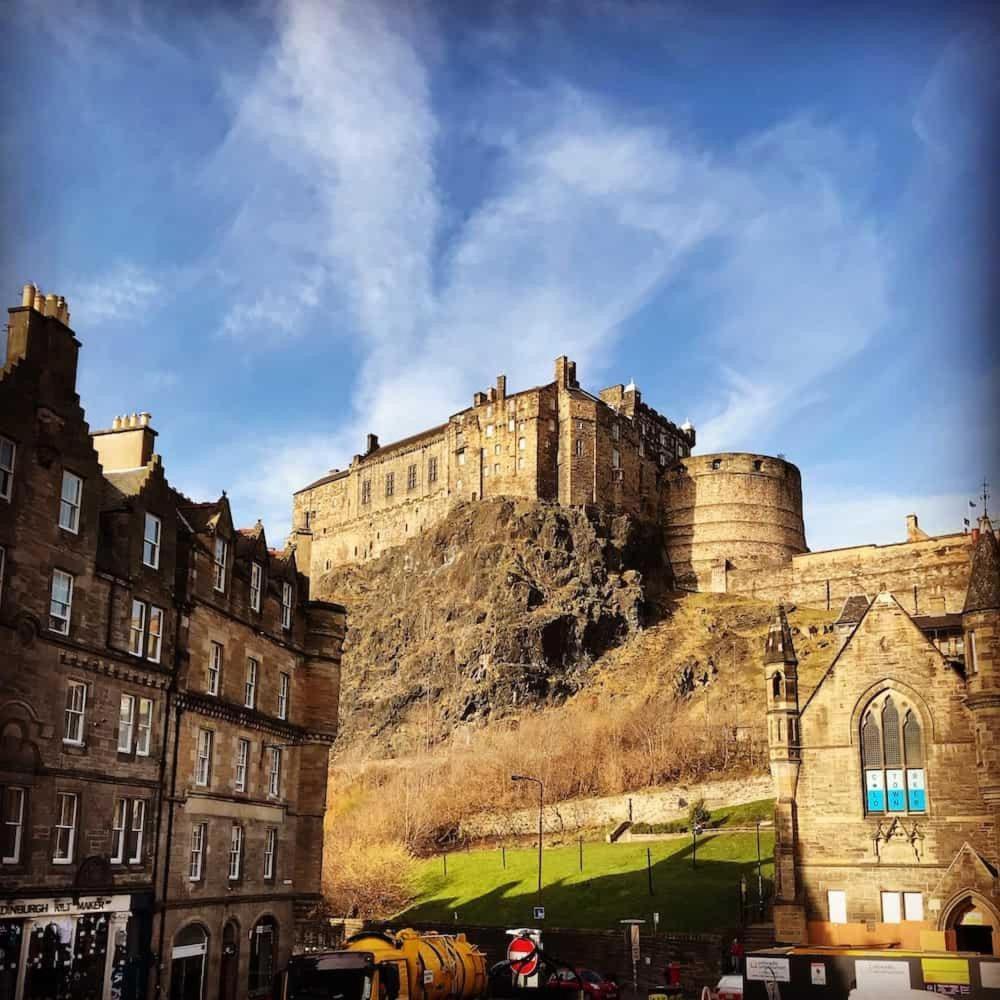 Greyfriars Bobby View Near Castle Edinburgh