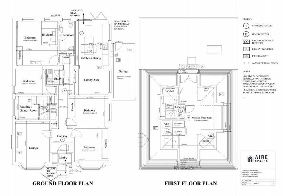 Kaimes Kip: Stylish Five Bedroom Edinburgh