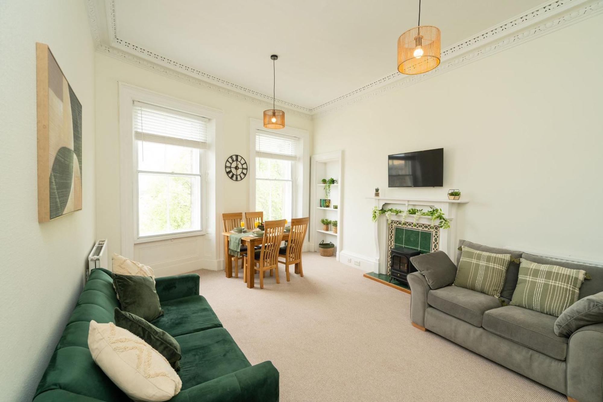Stylish 3 Bed New Town - Traquair Apartment