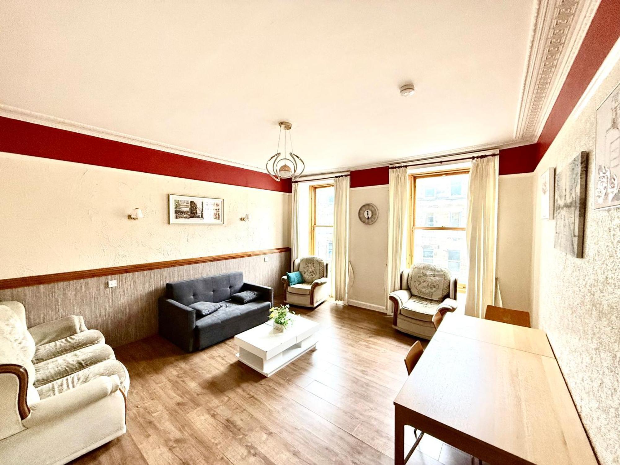 Apartment Clerk Streets Georgian Apartment - Superfast Wifi - Central Edinburgh