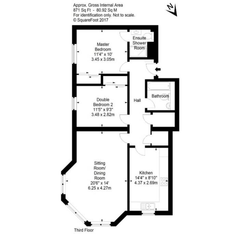 2 Bedroom Flat By Harrison Park