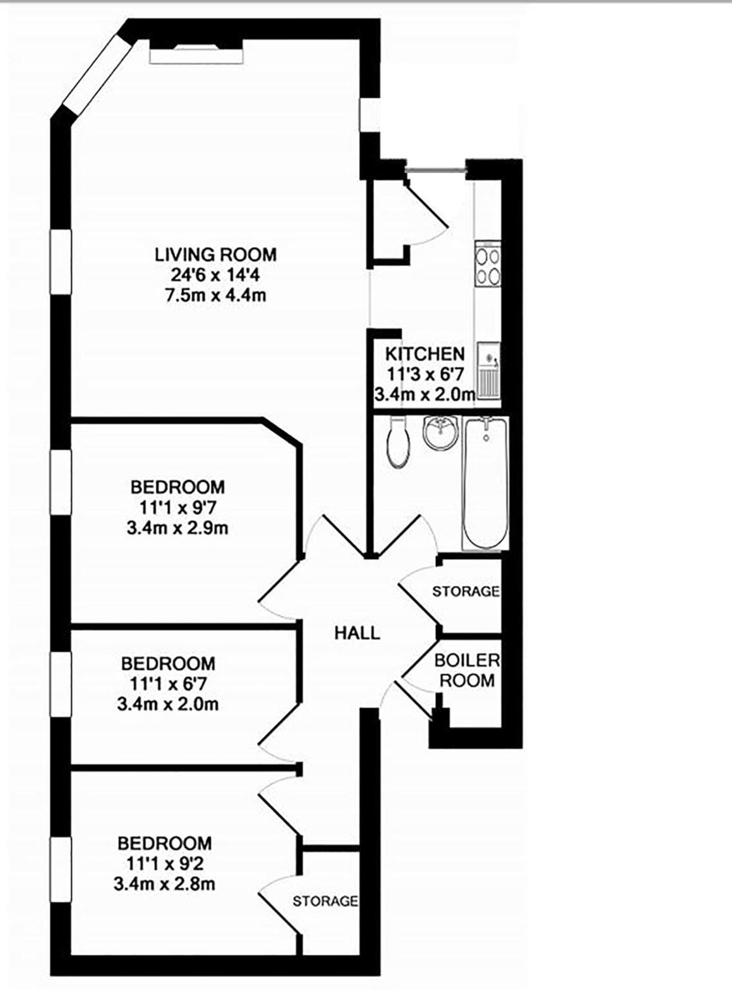 The Malt Kiln Old Town 3 Bedroom Parking Previously Mcdonald Apartment Edinburgh
