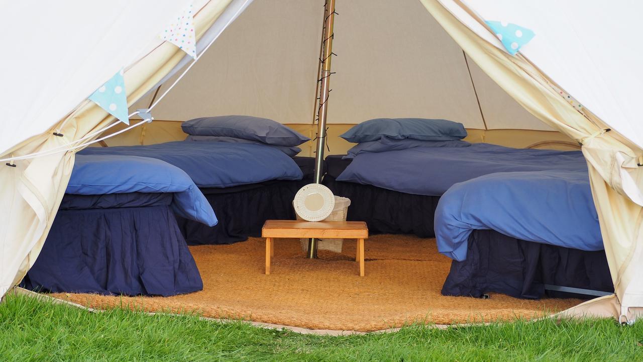 Festival Pop Up Luxury tent Edinburgh