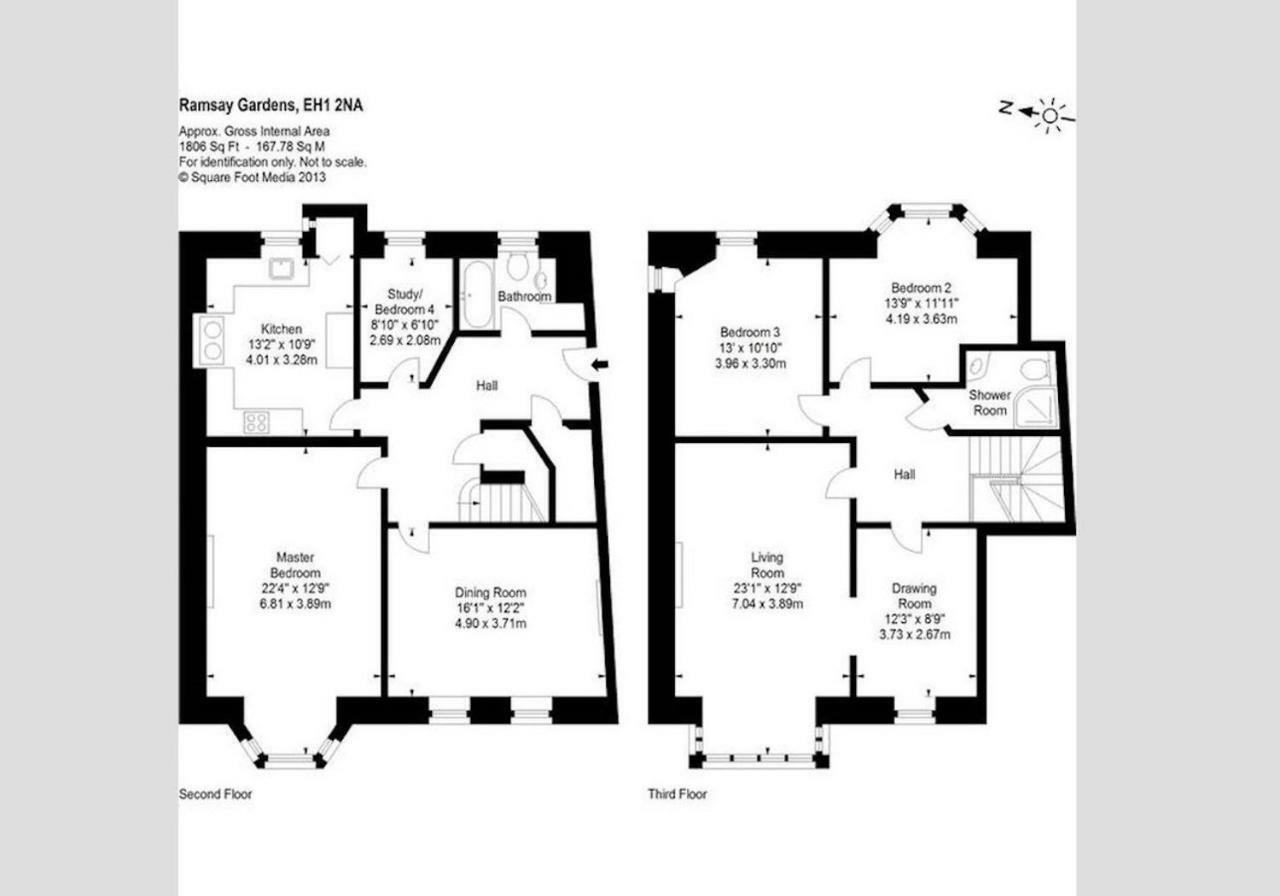 Apartment The Ramsay Castle View Edinburgh